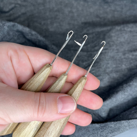 Latch Hook Crochet Needle – LuxIdara